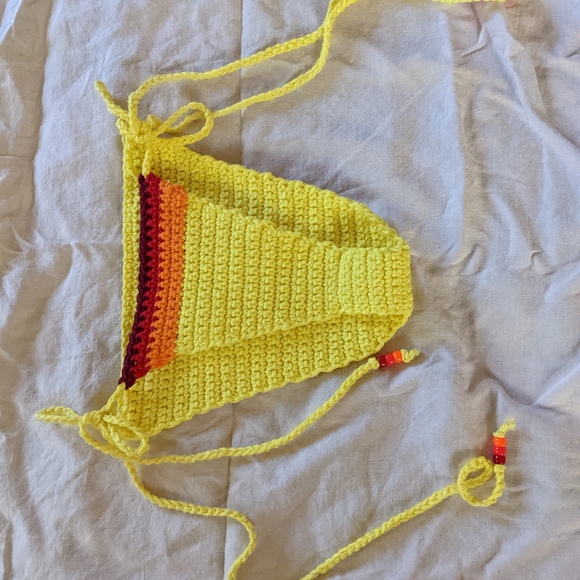 OOAK Handmade Crochet Bikini, "Knit-For-Tat" brand - Picture 4 of 16